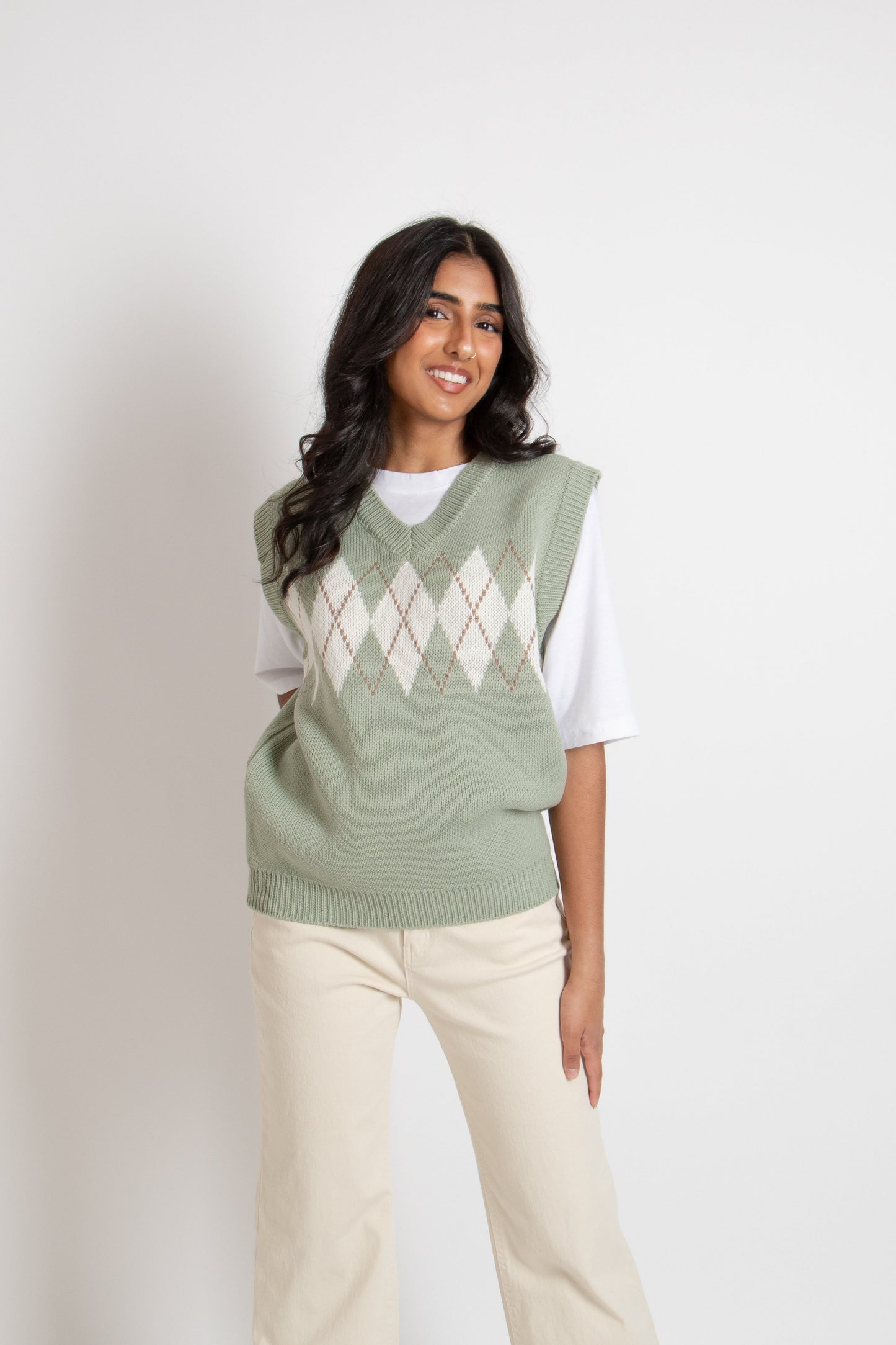 Argyle Vest