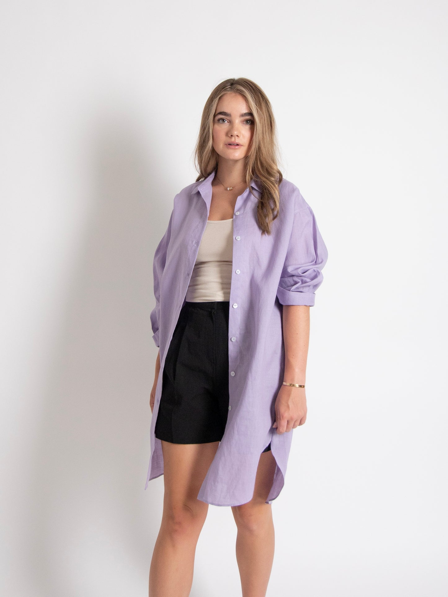 Linen Long Shirt
