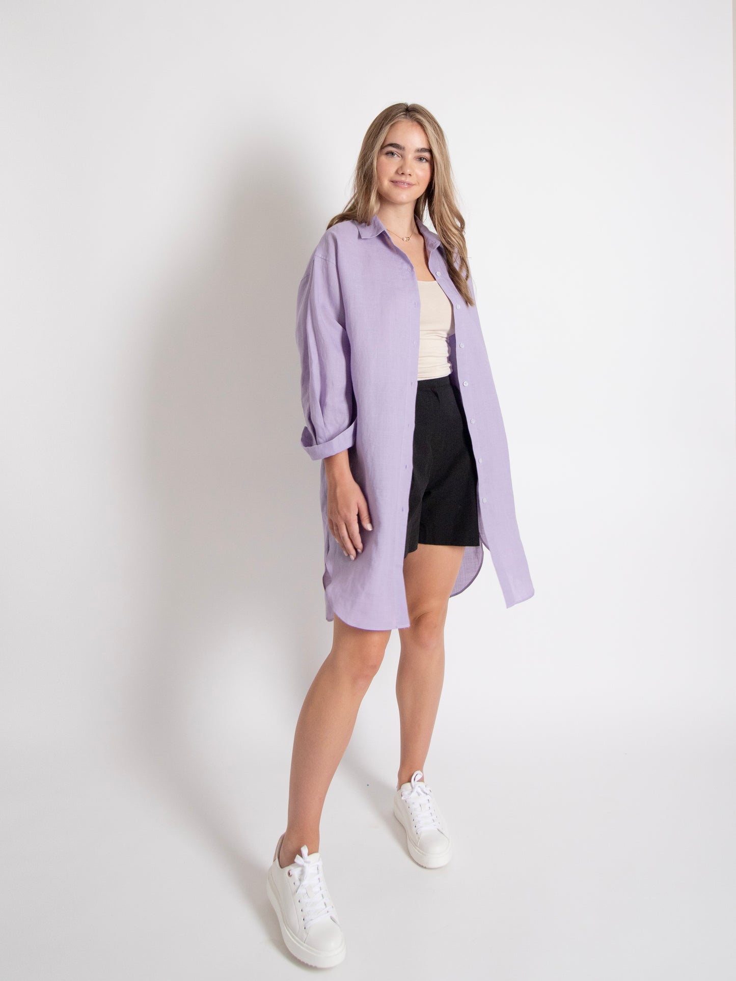 Linen Long Shirt