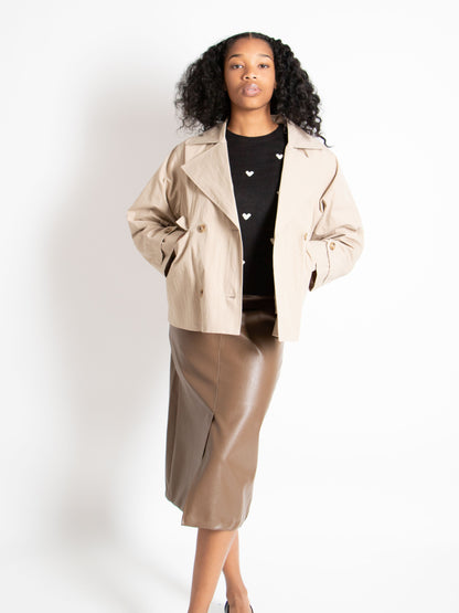 Short Trench Coat