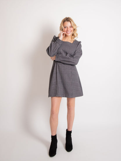 Square Check Onepiece
