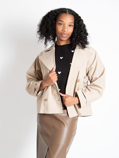 Short Trench Coat