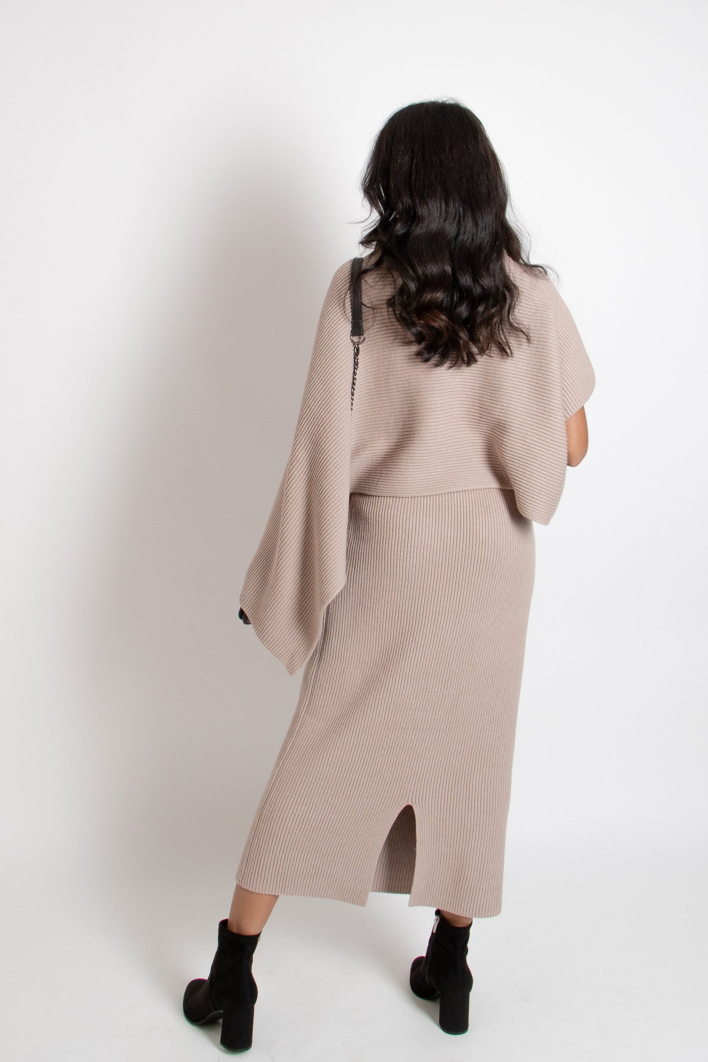 Long Knit Dress Set