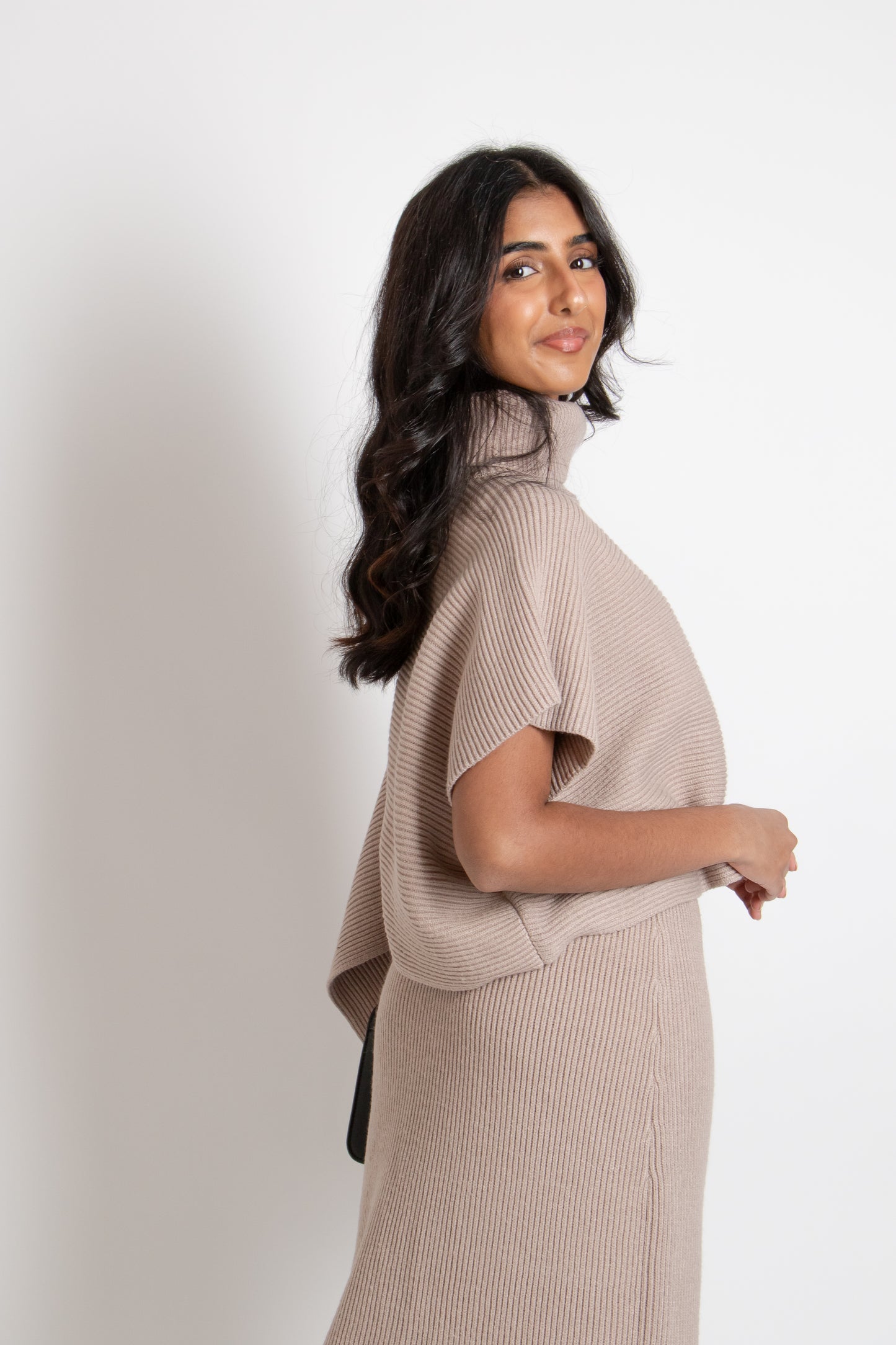 Long Knit Dress Set