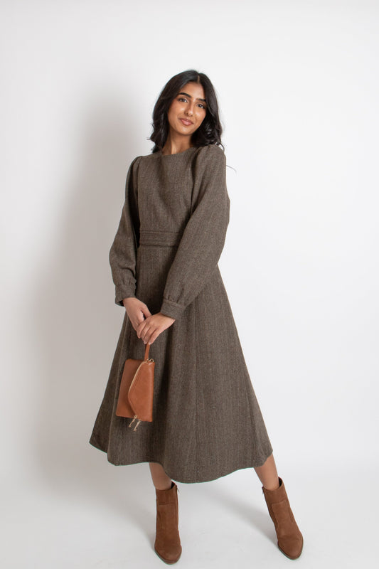 Long A-Line Dress