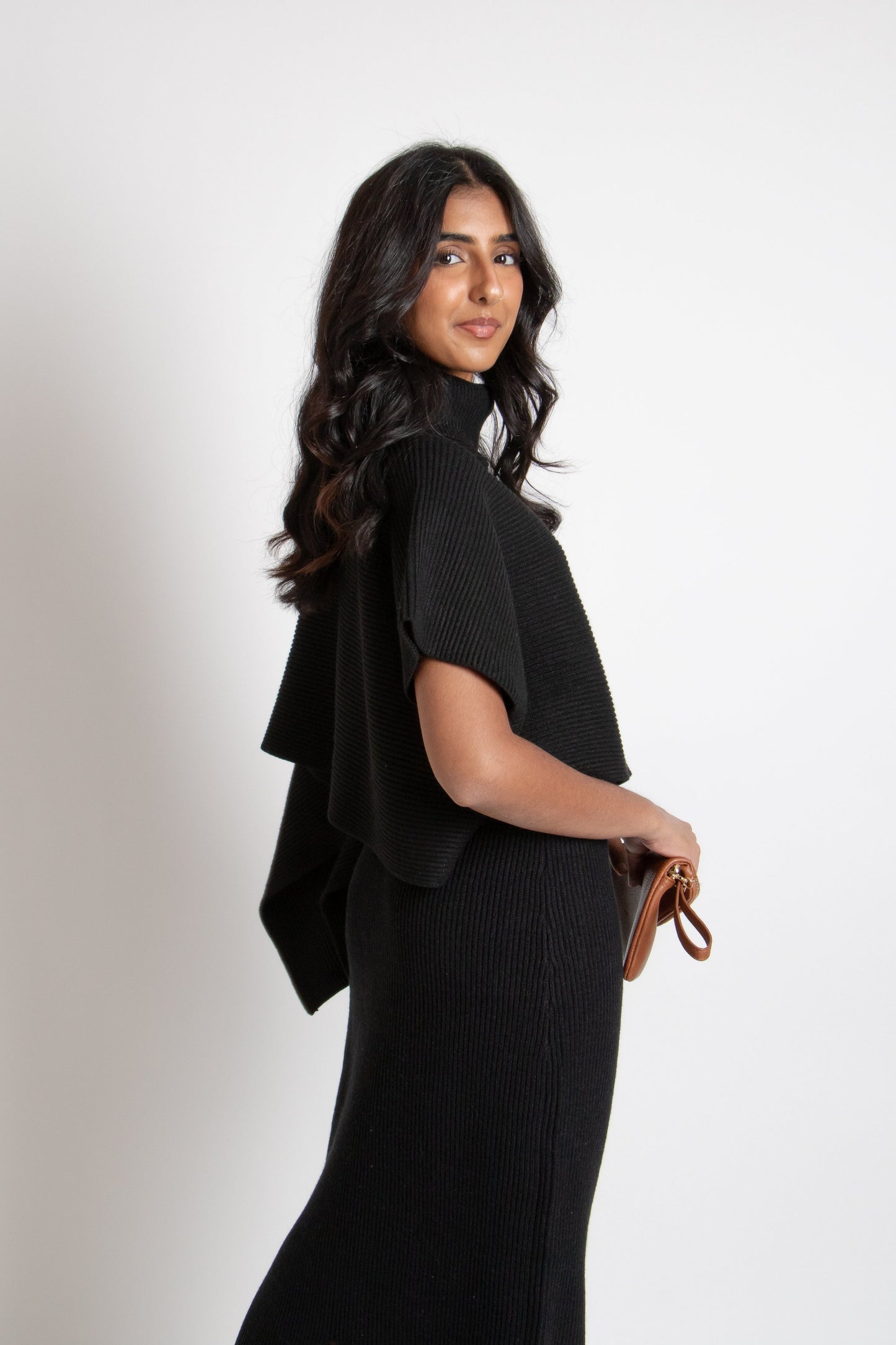 Long Knit Dress Set