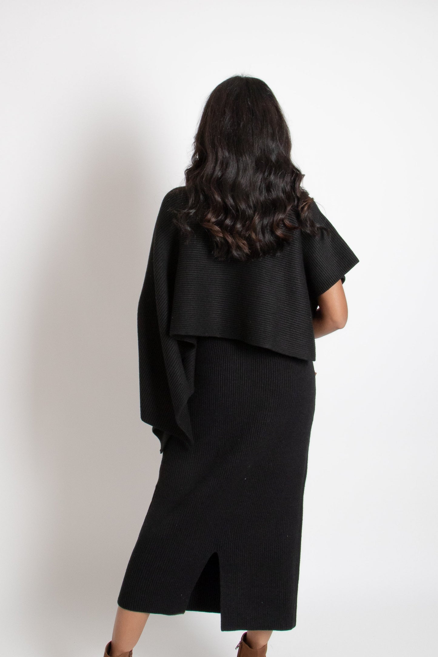 Long Knit Dress Set