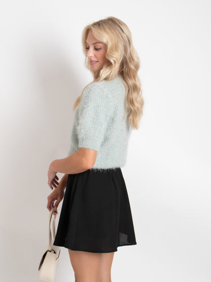 Soft Short-Sleeve Knit