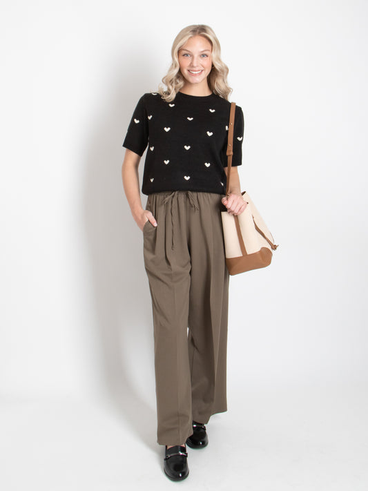Wide Band Pants