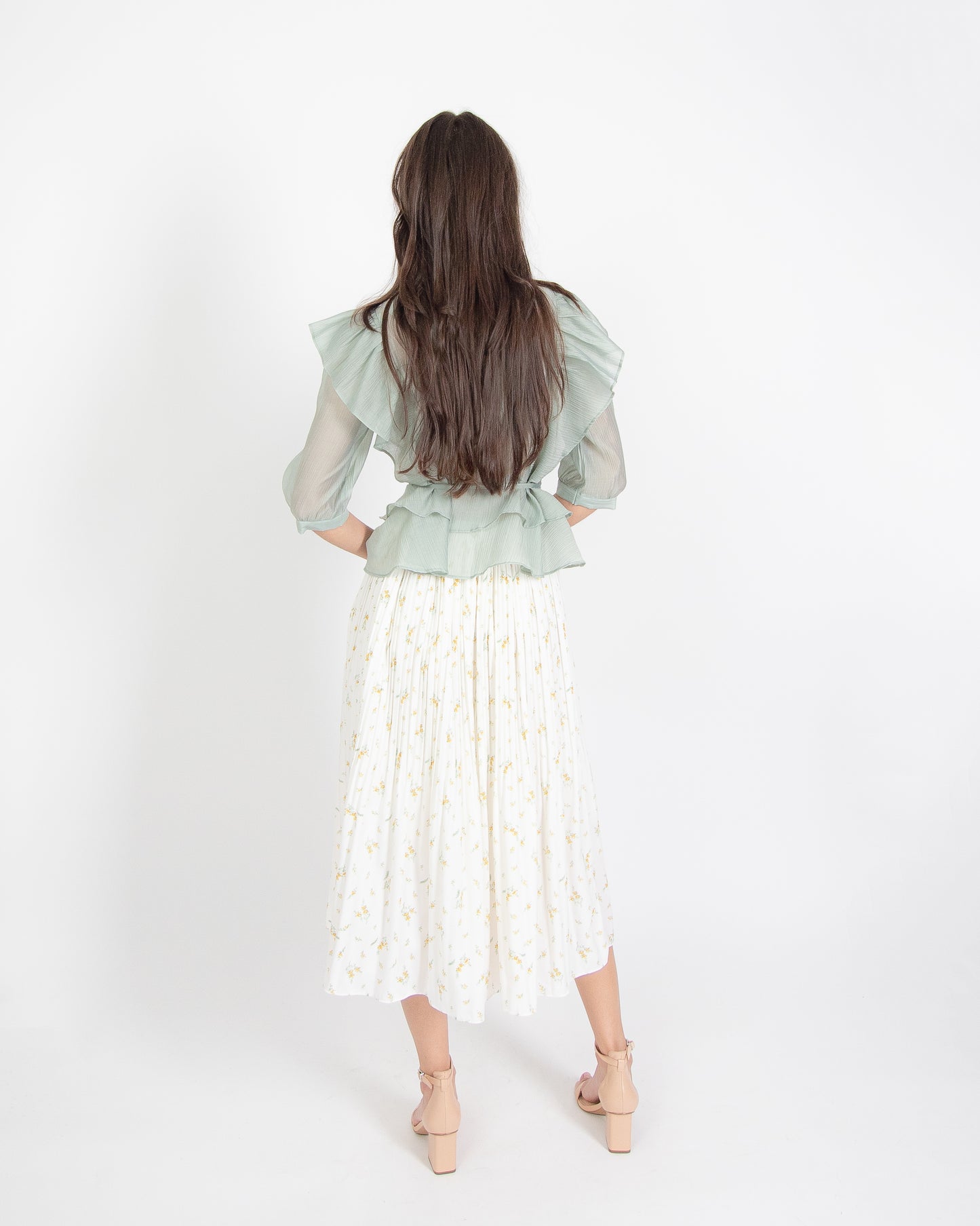 Floral Long Skirt