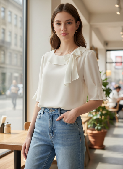 Ribbon Blouse