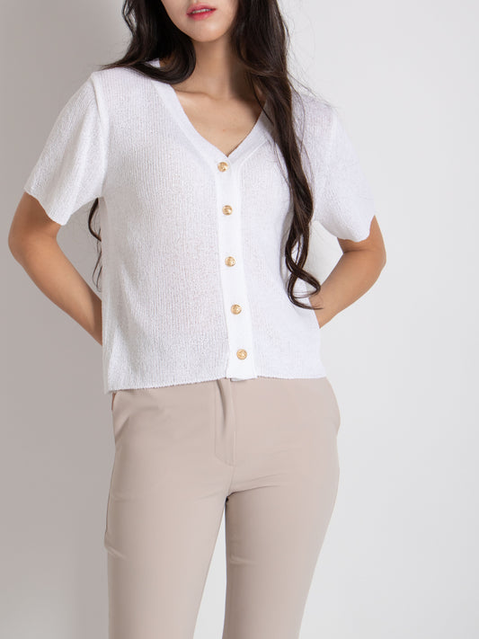Short Sleeve Cardigan